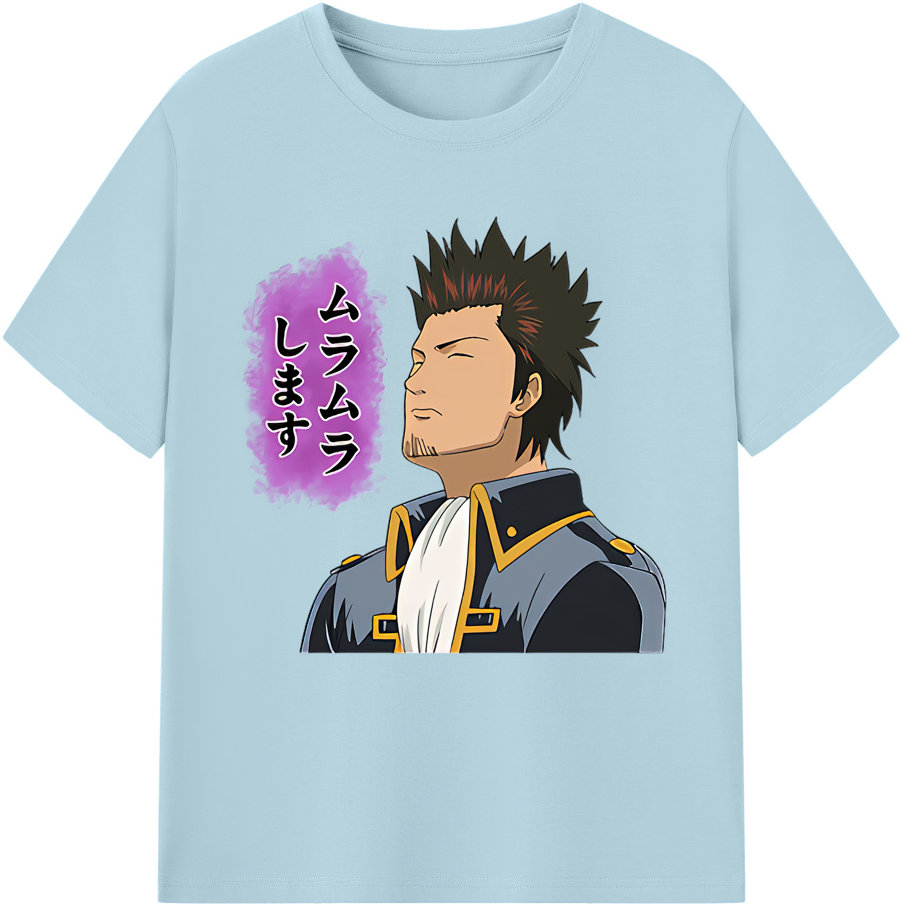 （画像用） ぎんたま 坂田銀時（さかたぎんとき） 神楽 志村新八（しむら しんぱち） GINTAMA Sakata Gintoki Kagura Shimura Shinpachi 綿100％半袖Tシャツ（フロントプリント）